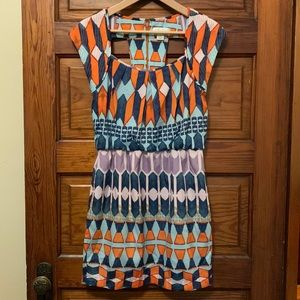 Jessica Simpson Abstract Dress
